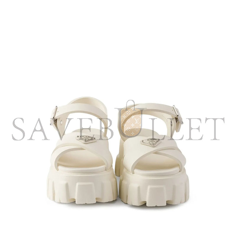 Pra*a SANDALI MONOLITH DA DONNA DI COLORE BIANCO